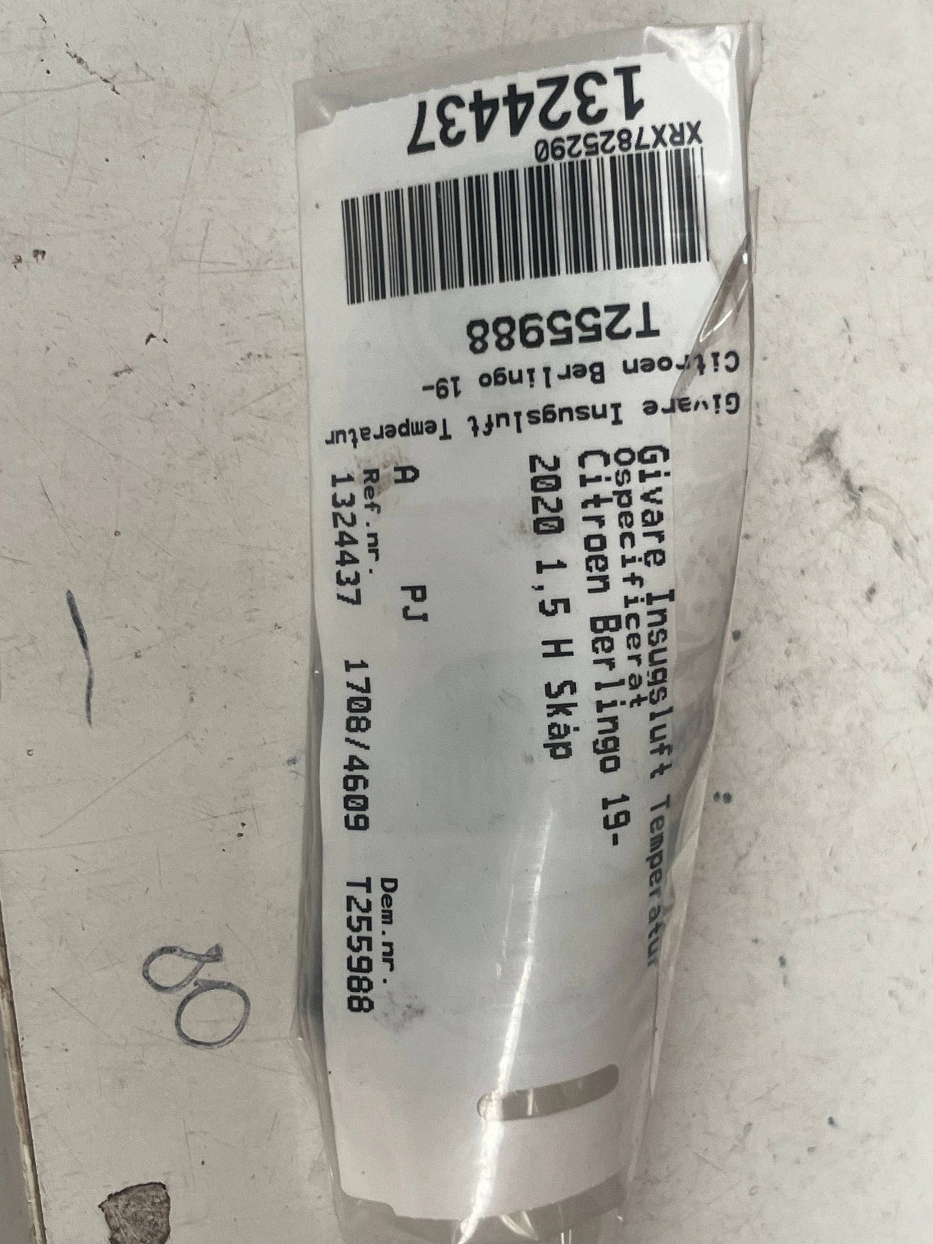 sensor MAP PEUGEOT PARTNER III 9814003580 @A