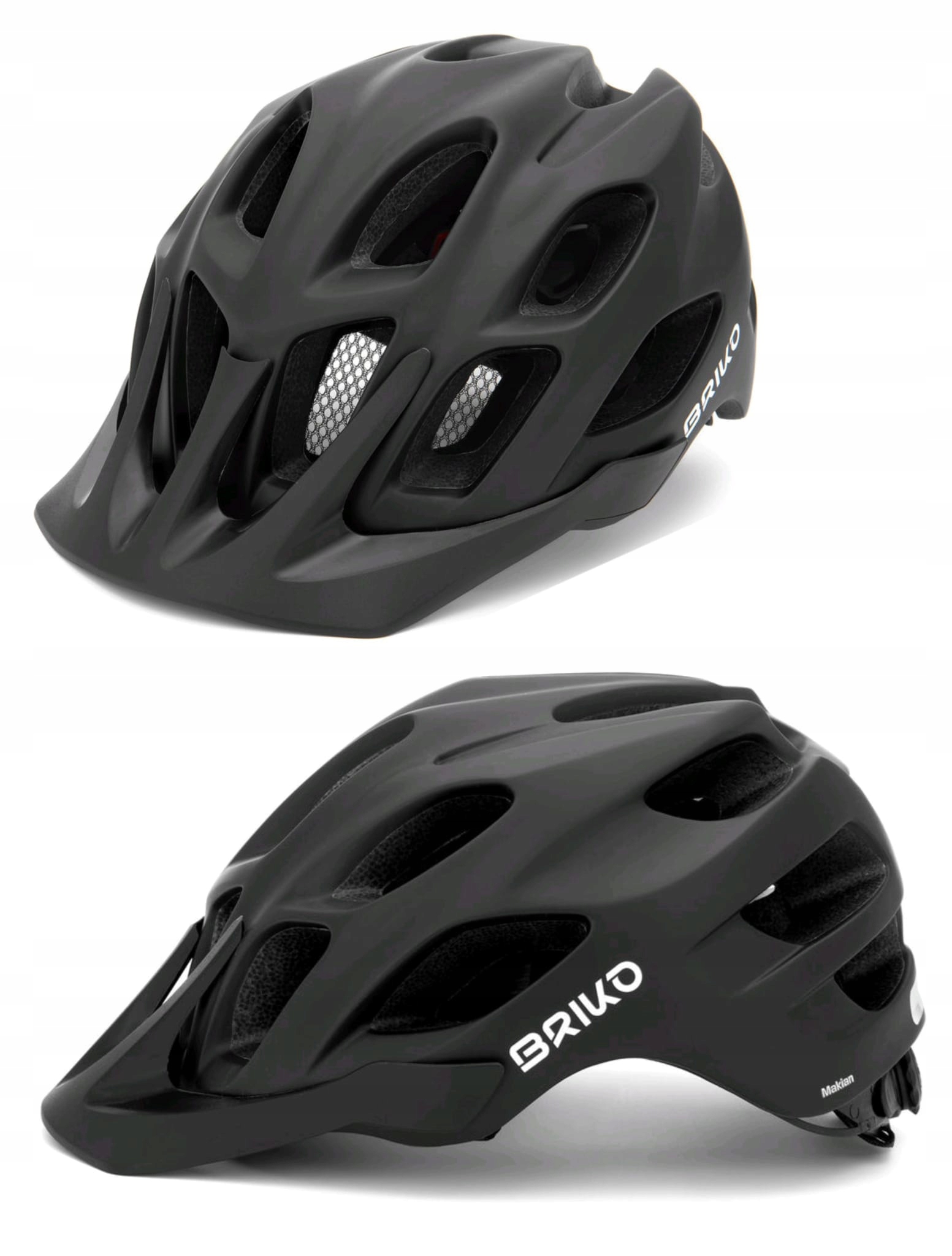 Kask rowerowy BRIKO MAKIAN Rozmiar L 58-61 cm