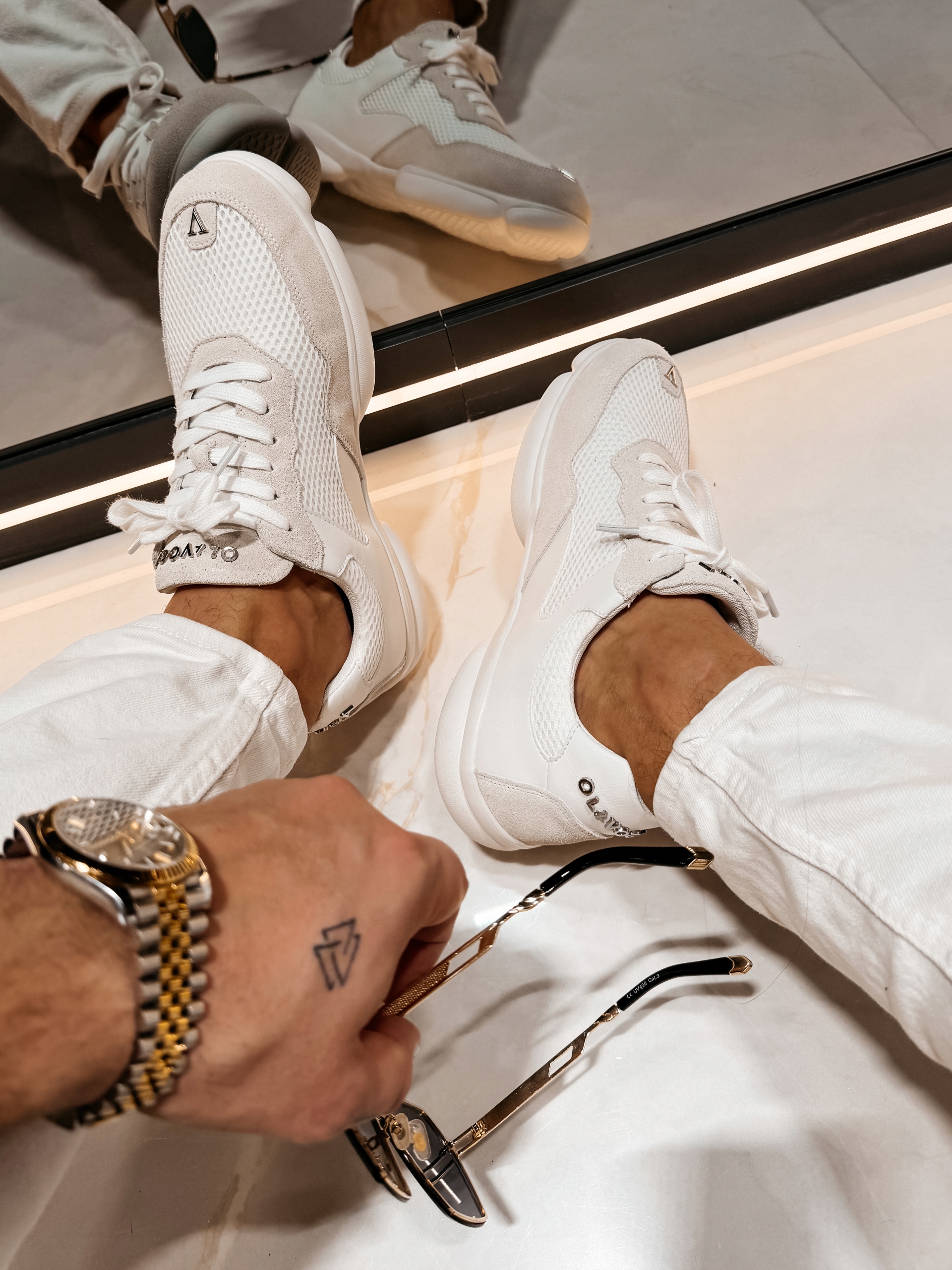 Pánské Tenisky Robson Olavoga Ecru 42