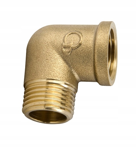 

Kolano mosiężne 1/2" gw-gz nyplowe DN15