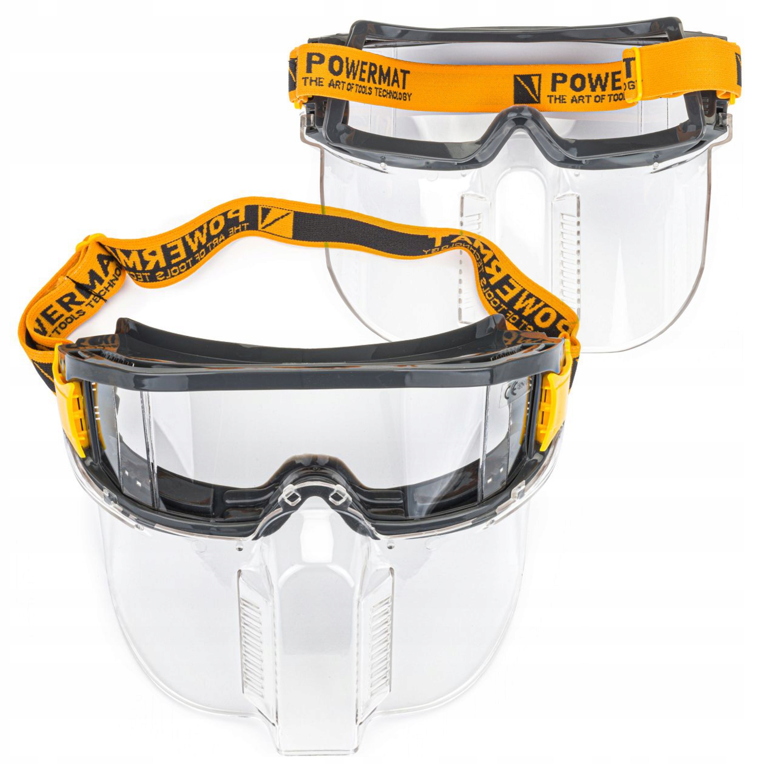 ЗАЩИТНЫЕ ОЧКИ ДЛЯ ЗАЩИТЫ ОТ БРЫЗГ С ВЕНТИЛИРУЕМОЙ МАСКОЙ PM-GO-OG4