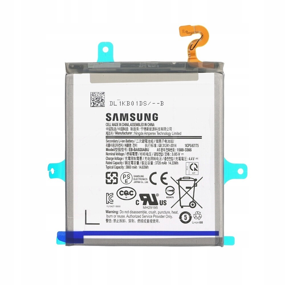 

Org bateria Samsung Galaxy A9 SM-A920F,EB-BA920ABU