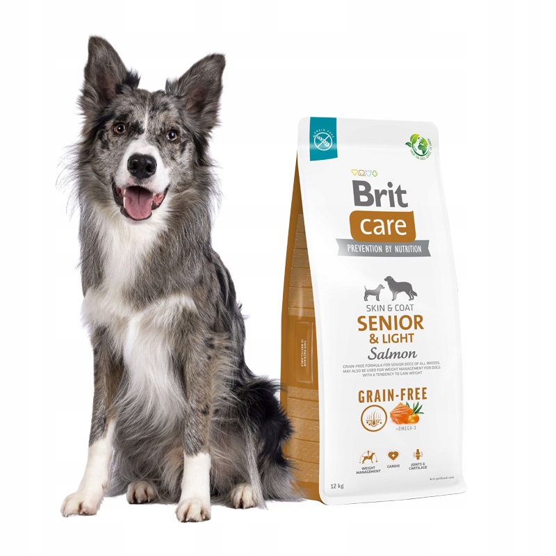 Sucha karma Brit Care Dog Grain-free Senior & Light 12 kg