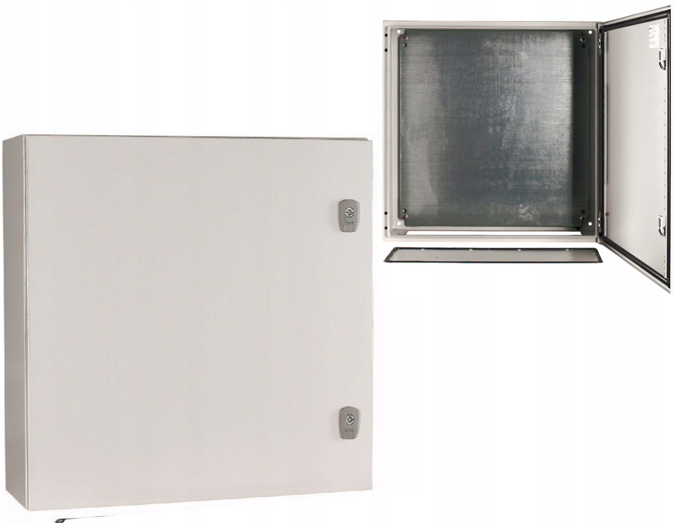 Kovová skříň s montážní deskou 60x60x20 deska CS-66/200 111698