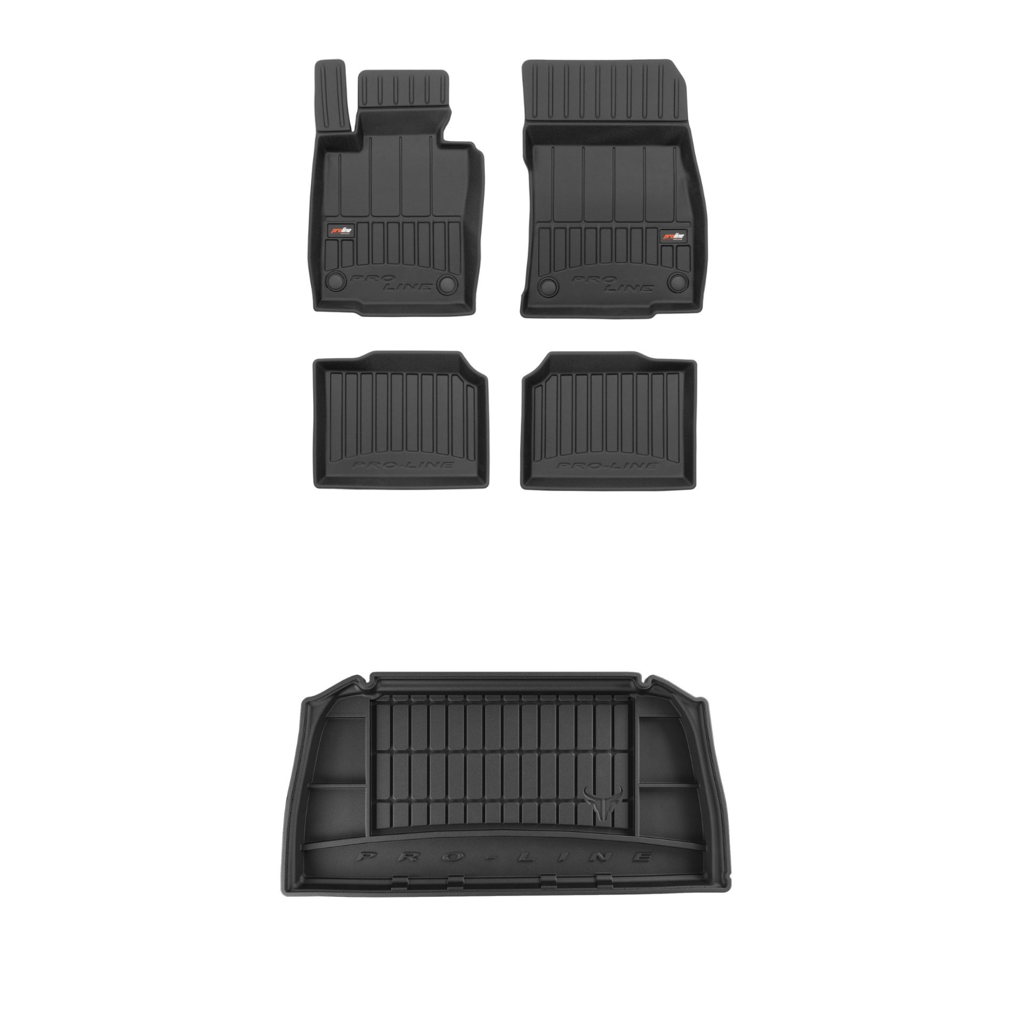 Sada gumových koberců a rohožek pro Mini Countryman I 2010-2017