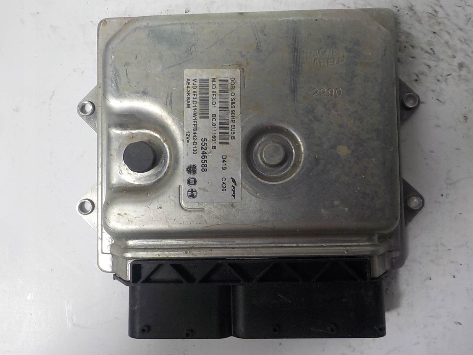FIAT Computer Bedienteil 55246588 MJD8F3.D1