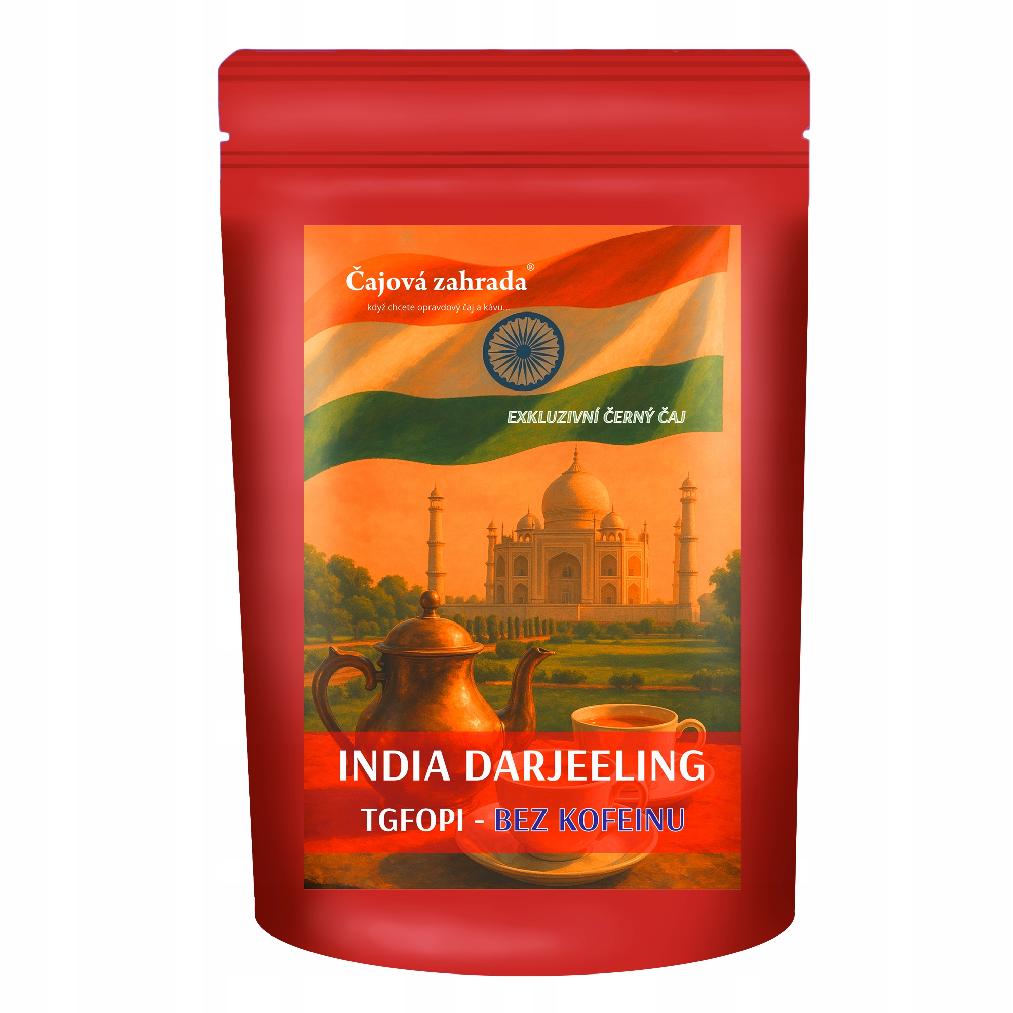 Levně India Darjeeling Tgfopi černý čaj Bez Kofeinu Varianta: černý čaj 500g