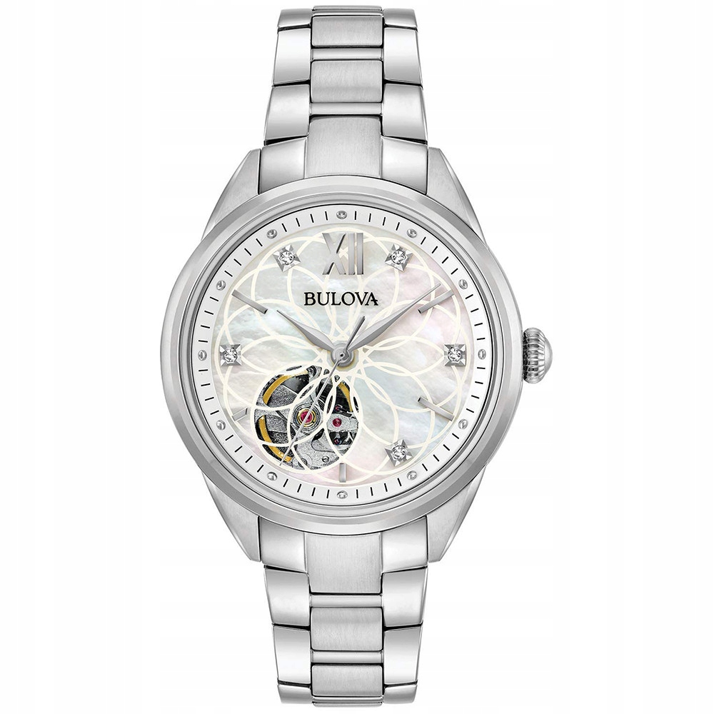 Dámské hodinky Bulova 96P181 stříbrné