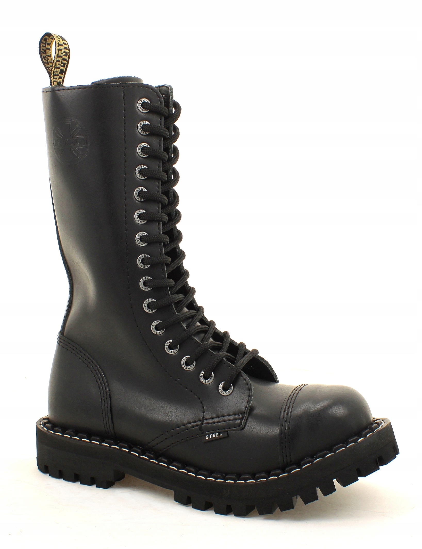 

Glany Steel Czarne 15-DZIUR 135-136/O/B r. 40-50