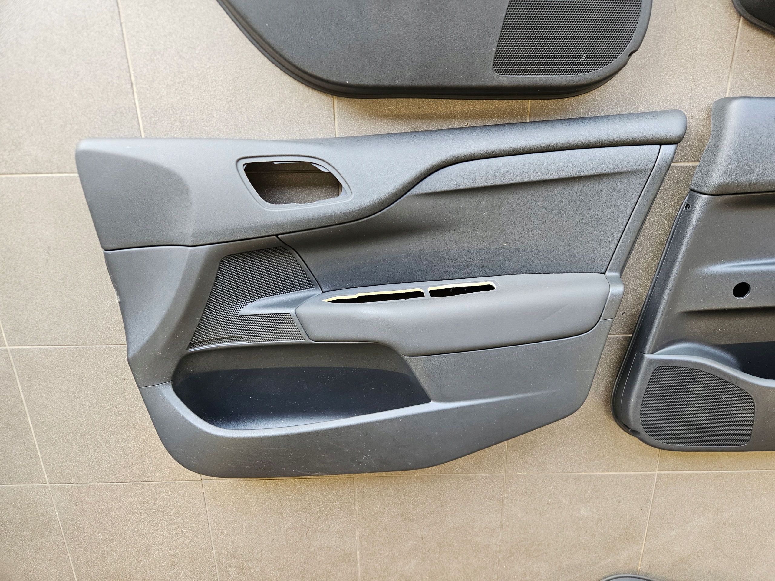 upholstery side for door CITROEN C4 B7 II 2010-2017
