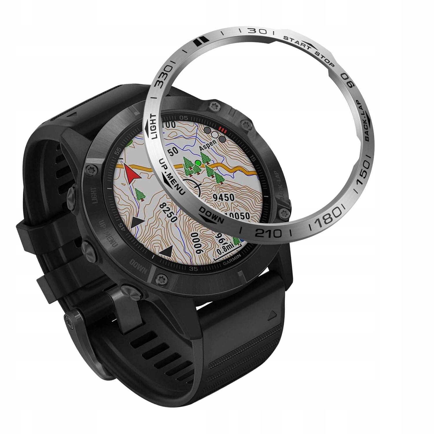 

Etui Ring Bezel Nakładka Do Garmin Fenix 6X
