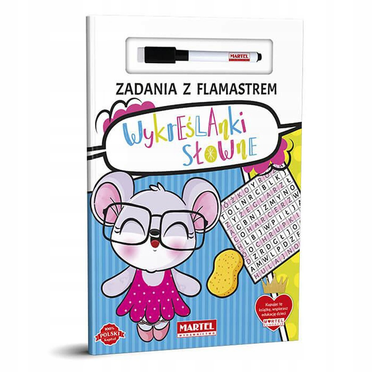 753983 MARTEL WYKREŚLANKI SŁOWNE ZADANIA