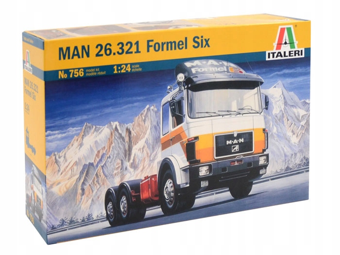 Man 26.321 Formel Six model 0756 Italeri