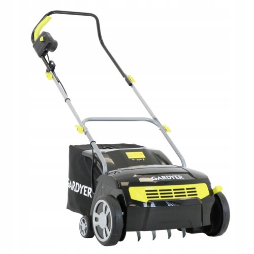 WERTYKULATOR AERATOR AREATOR ELEKTRYCZNY 1500W 2w1 Głębokość robocza max 9 mm