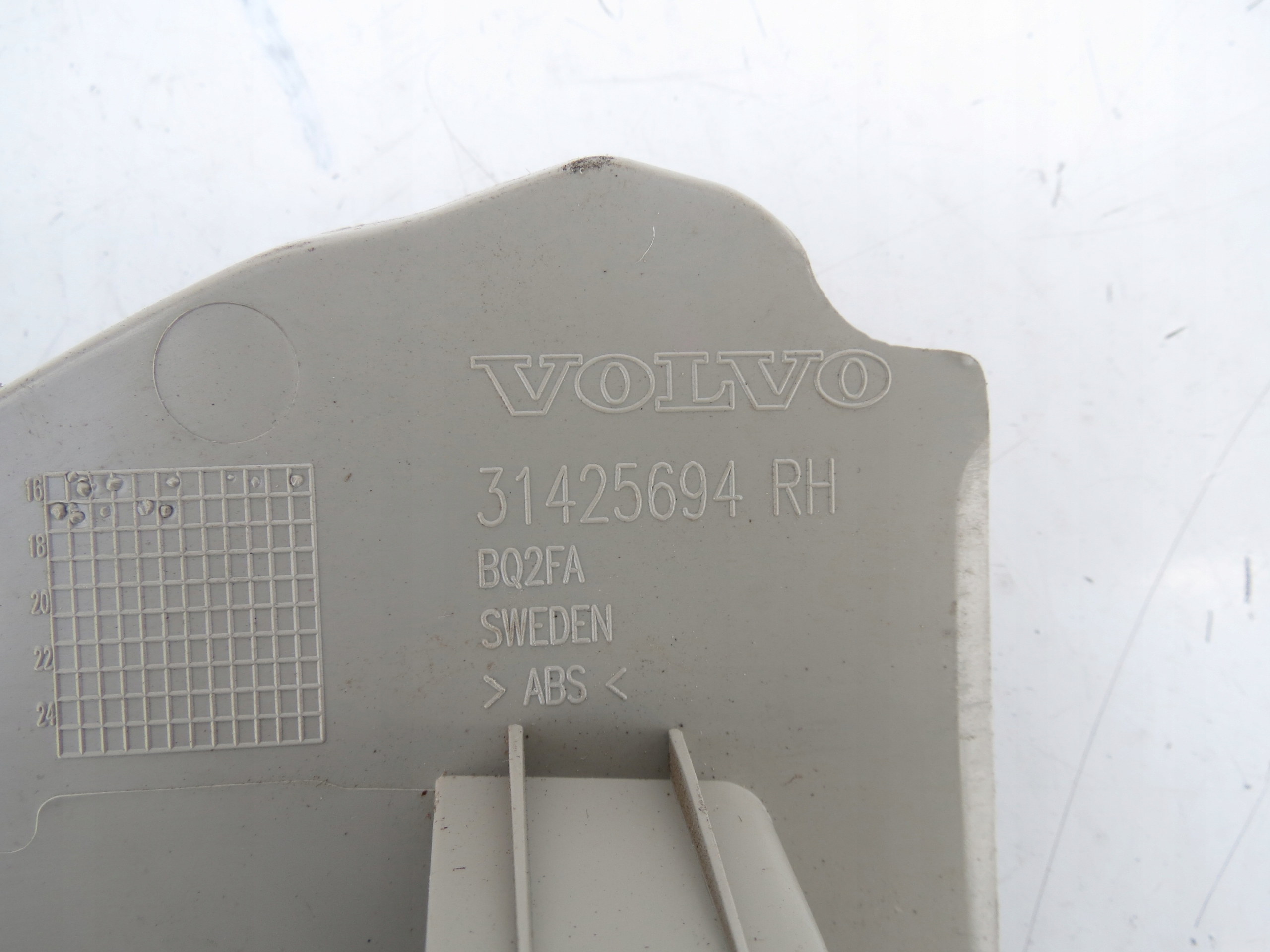 cover moulding SLUPKA A right front VOLVO XC60 II