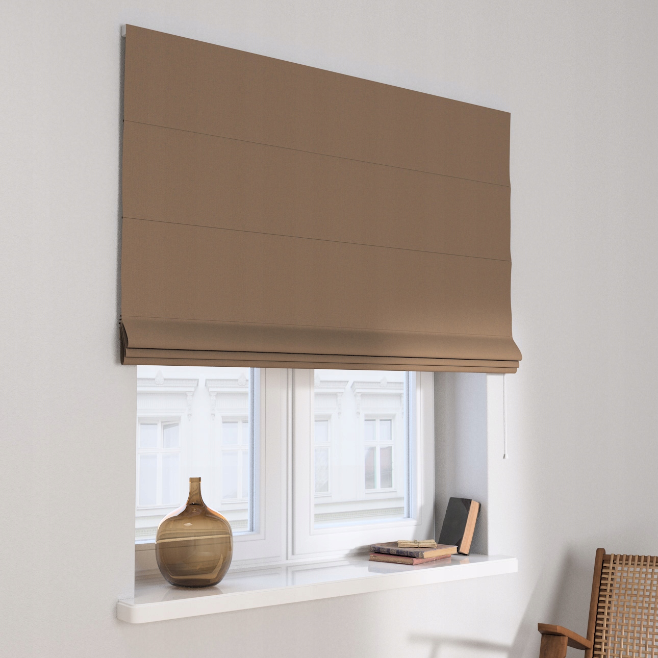 Hotová římská roleta Capri 120 x 170 cm béžová