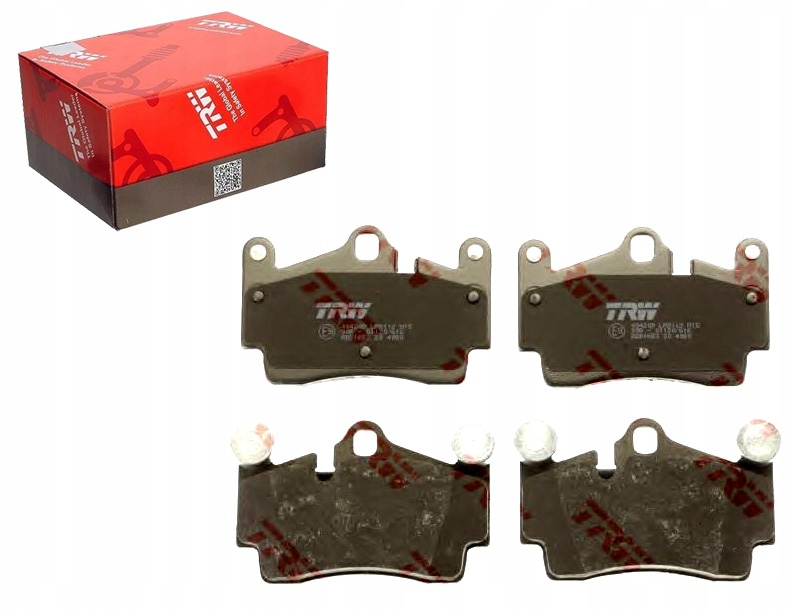 Brzdové Destičky Vw Porsche Zadní Touareg Cayenne Tr Asistent Kolize #34