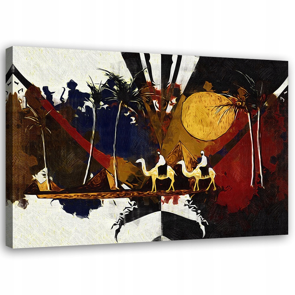 Obraz na plátne, Africká krajina 120x80