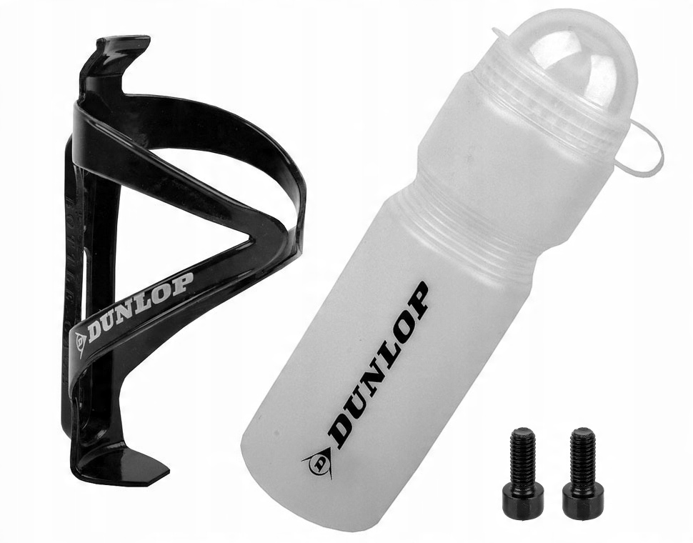 

Bidon rowerowy Dunlop 750ml z koszykiem