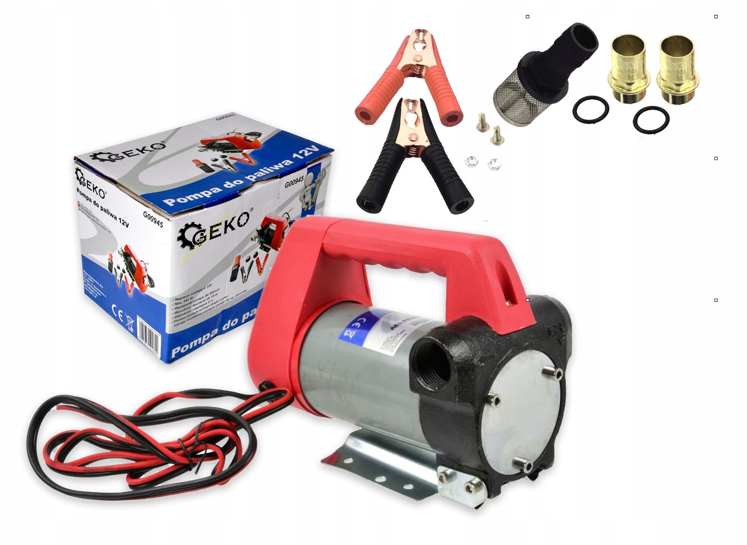 Geko G00945 12V G00945 масляный топливный насос