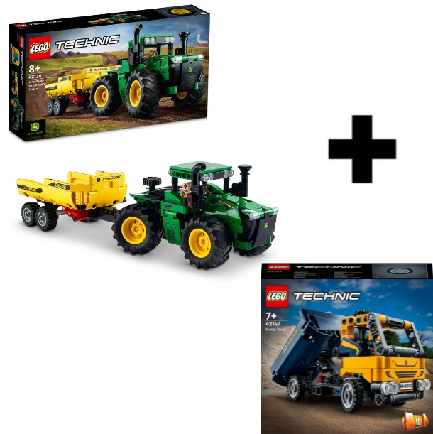 Lego Technic Traktor John Deere 9620R 42136 Lego 42147 Dárek Sada