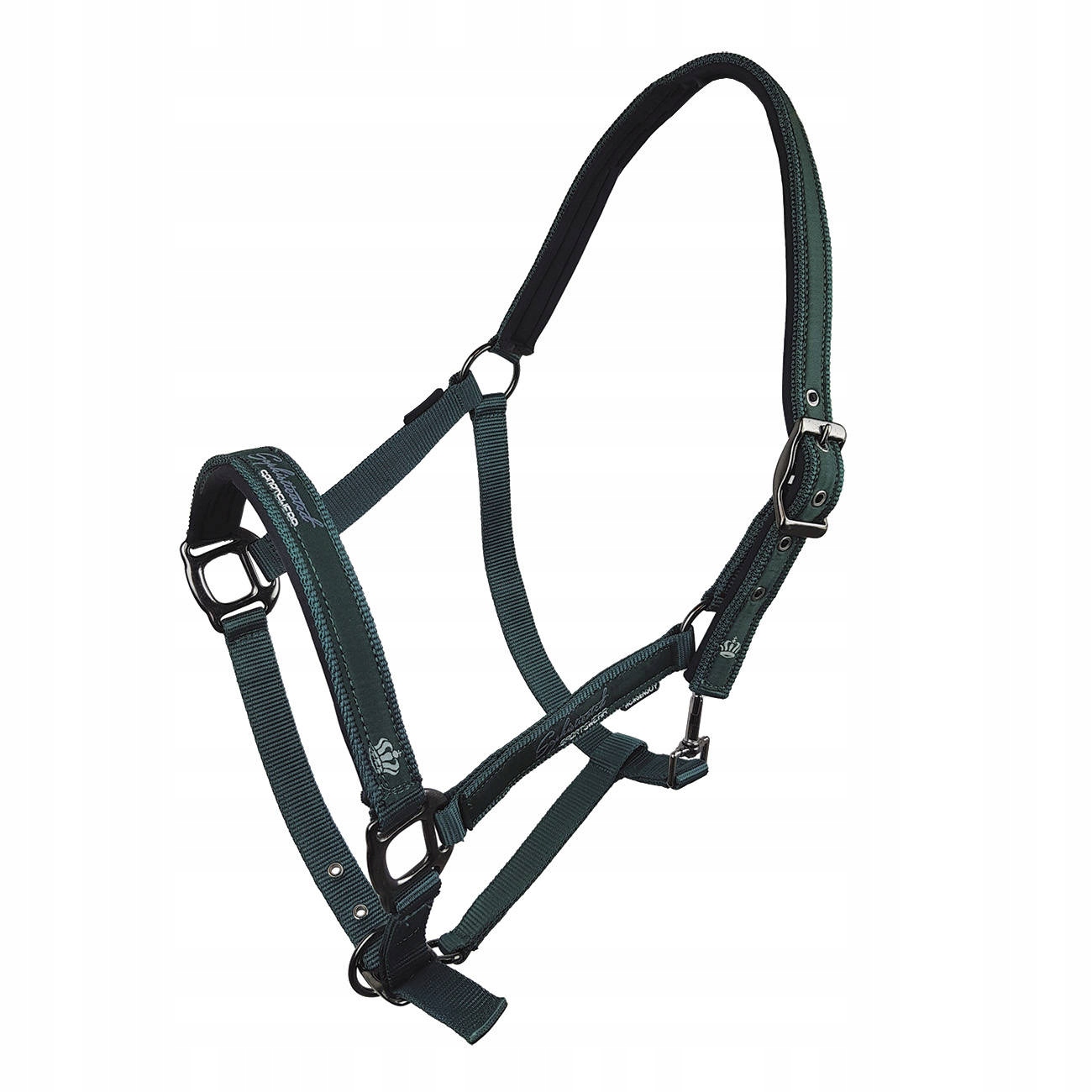 Kantar Horsenjoy Cassia zielony Cob