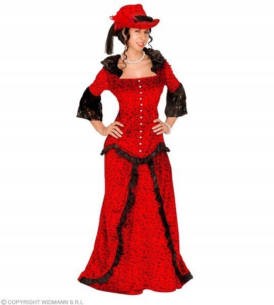 Kostým Western Lady Žena Kovboje Dáma S