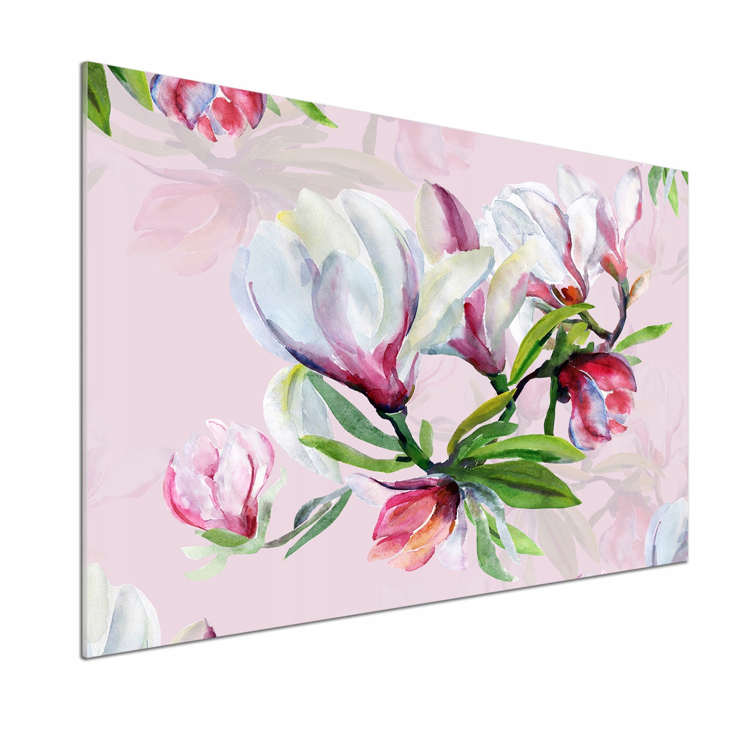 Panel do kuchyne Kvety magnólie 100 x 70 cm Lepidlo