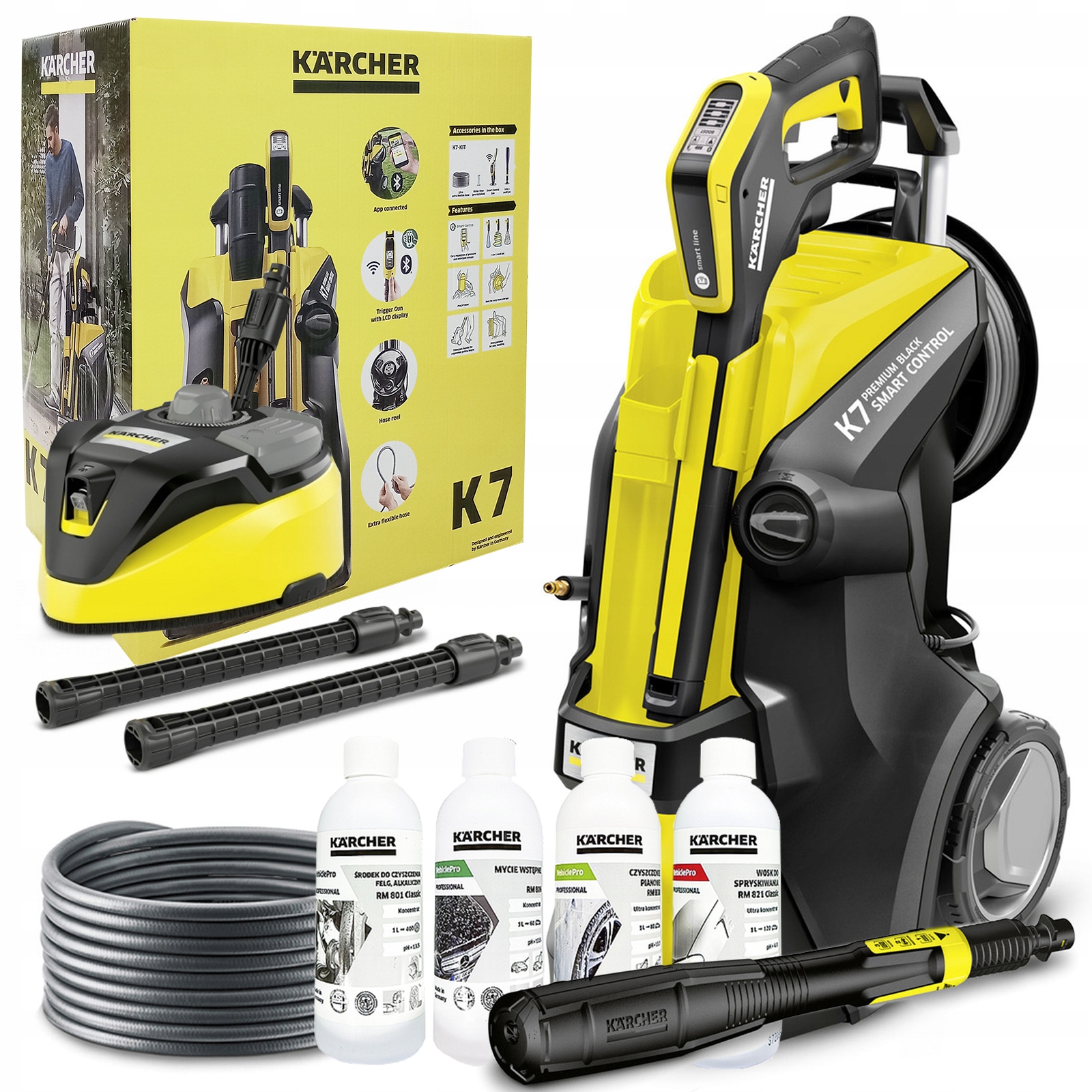 Шайба KARCHER K7 BLACK EDITION 2024 шланг Flex RACER купить в Украине ...