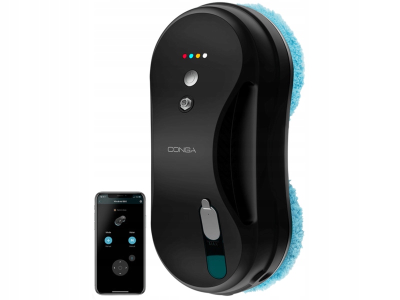Robot do mycia okien Cecotec Conga WinDroid 880 SprayWater Connected T