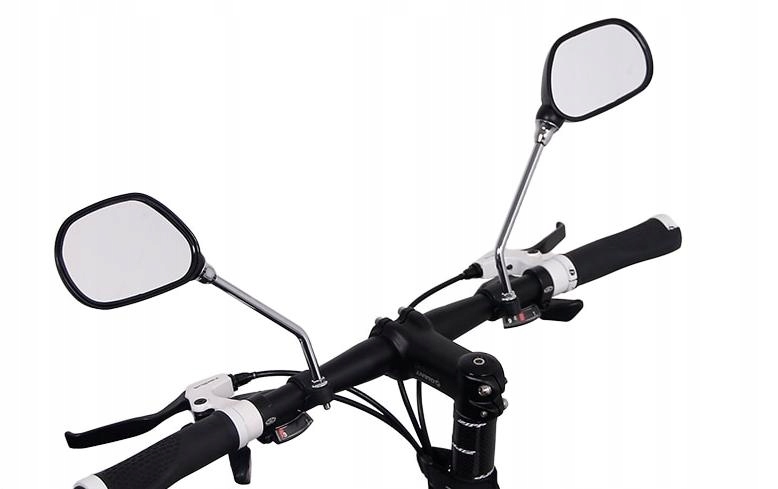 LUSTERKO ROWEROWE DO KIEROWNICY LUSTERKA 2 SZT L+P Model lewe i prawe