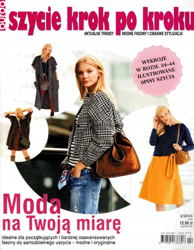 Burda szycie krok po kroku 2/2016