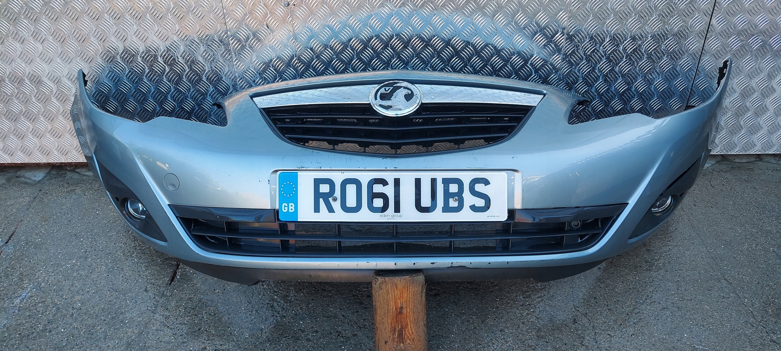 bumper front OPEL MERIVA B complete LAK: Z179