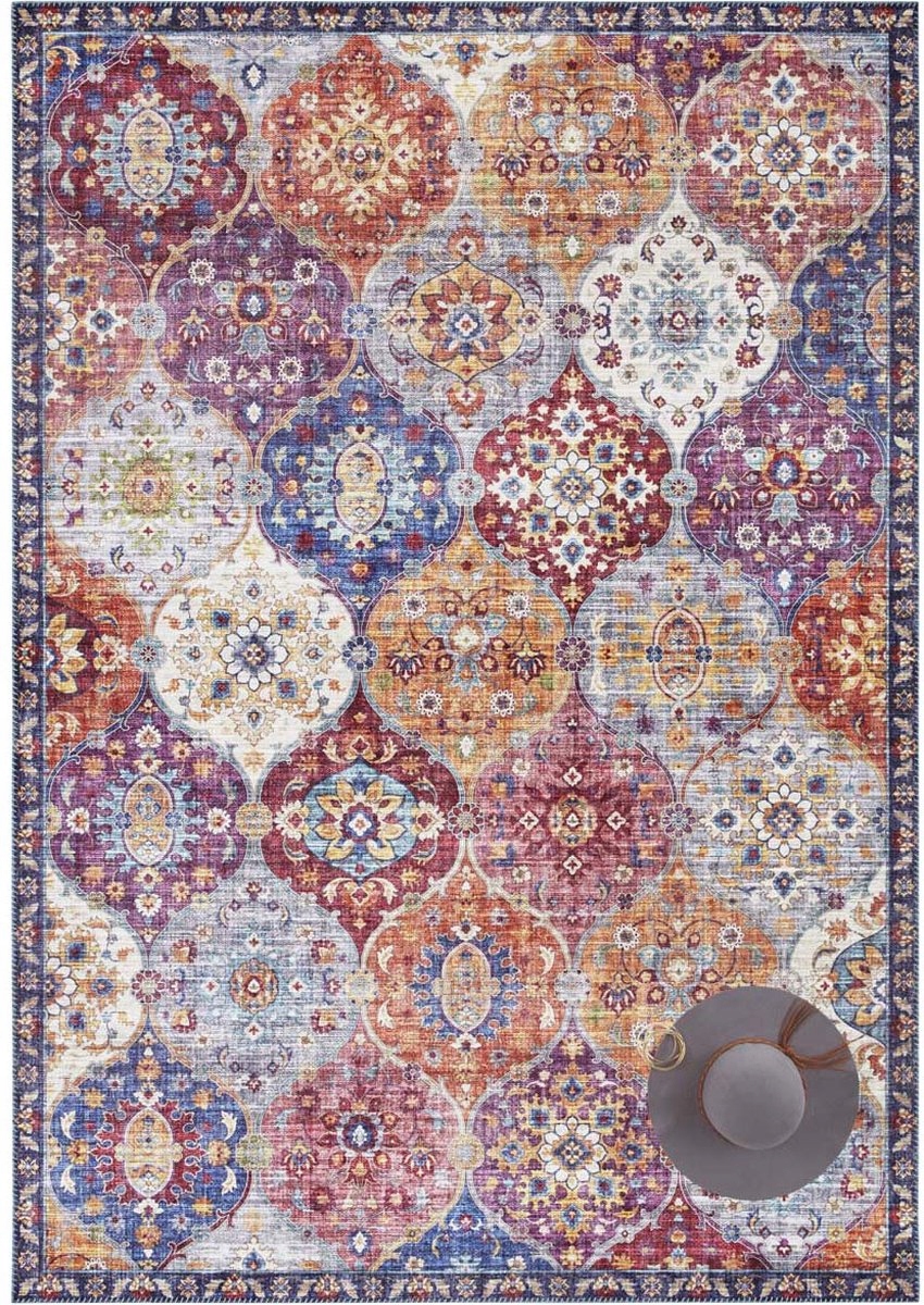 Orientálny koberec, viacfarebný, 160 x 230 cm