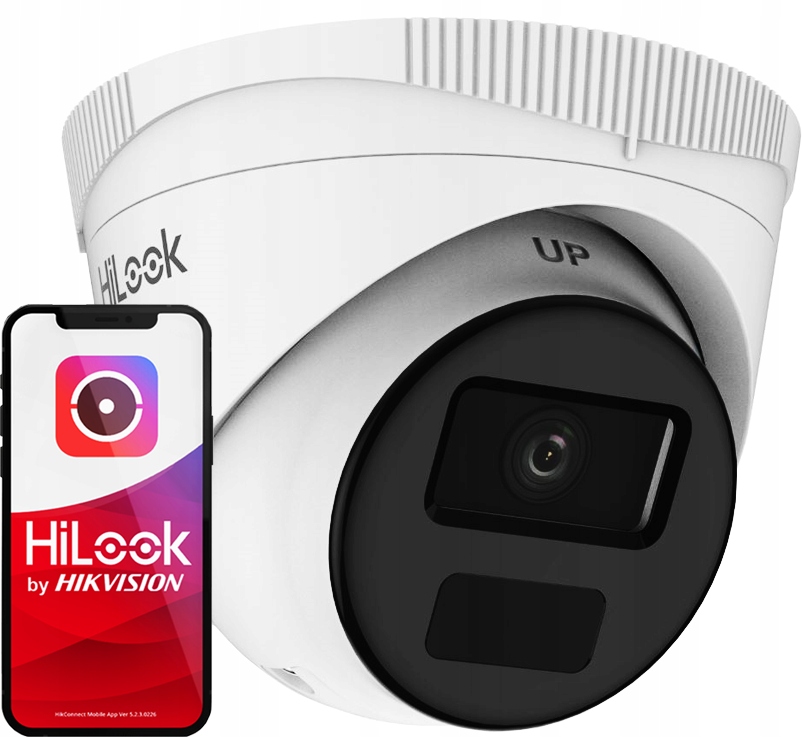 Kamera IP 4MPx IPCAM-T4-P 2.8MM Zewnętrzna Aplikacja HiLook by Hikvision