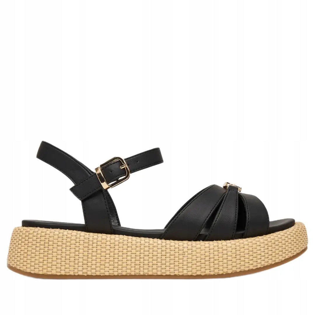 Dámské sandály Tommy Hilfiger T3A2-34293-0326999 černé 37, černá