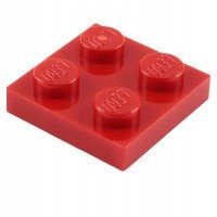 

Lego Płytka 2x2 Czerwona 3022 302221 New