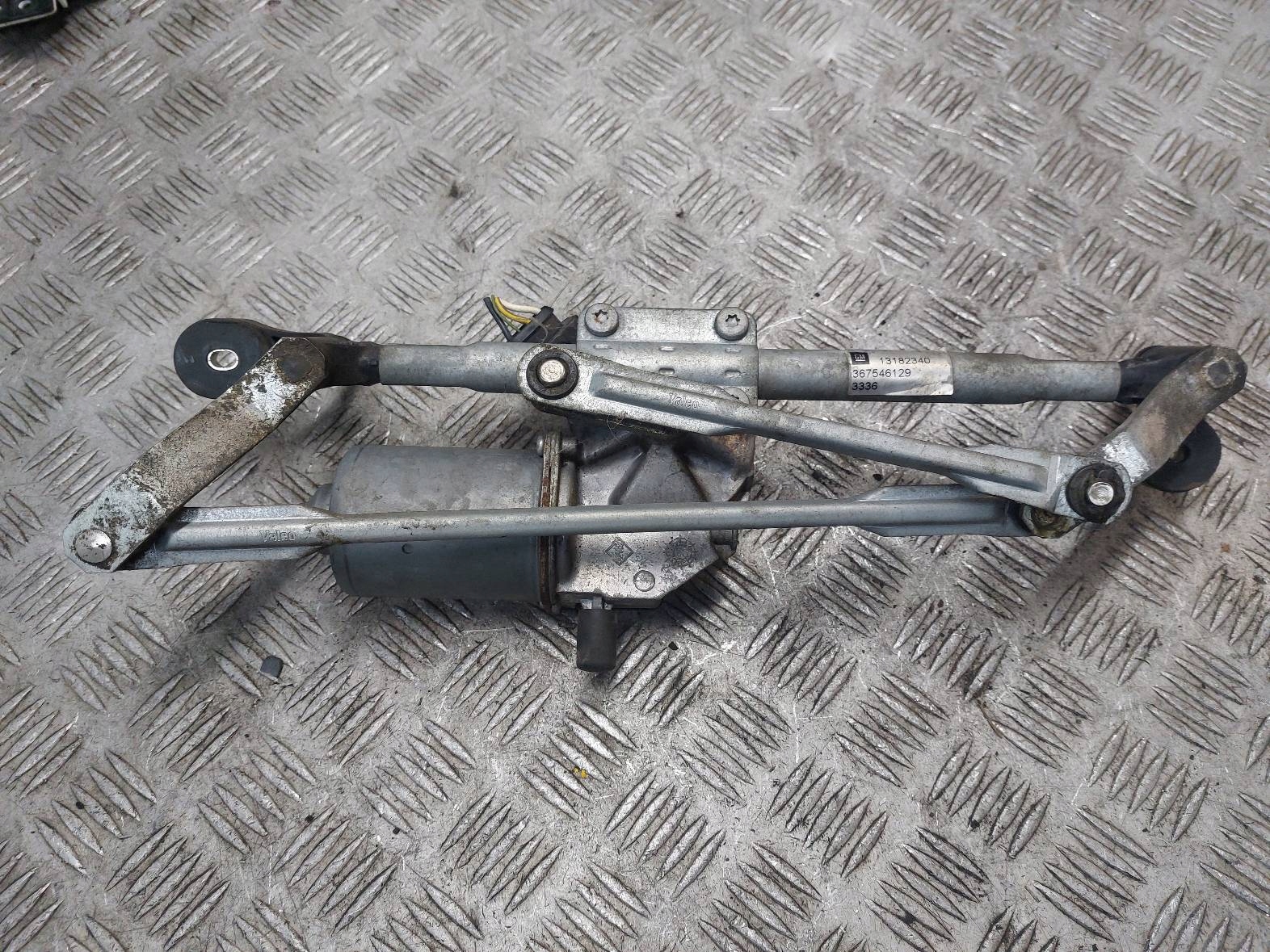 wiper mechanism + mini motor front OPEL CORSA D 13182340 405067