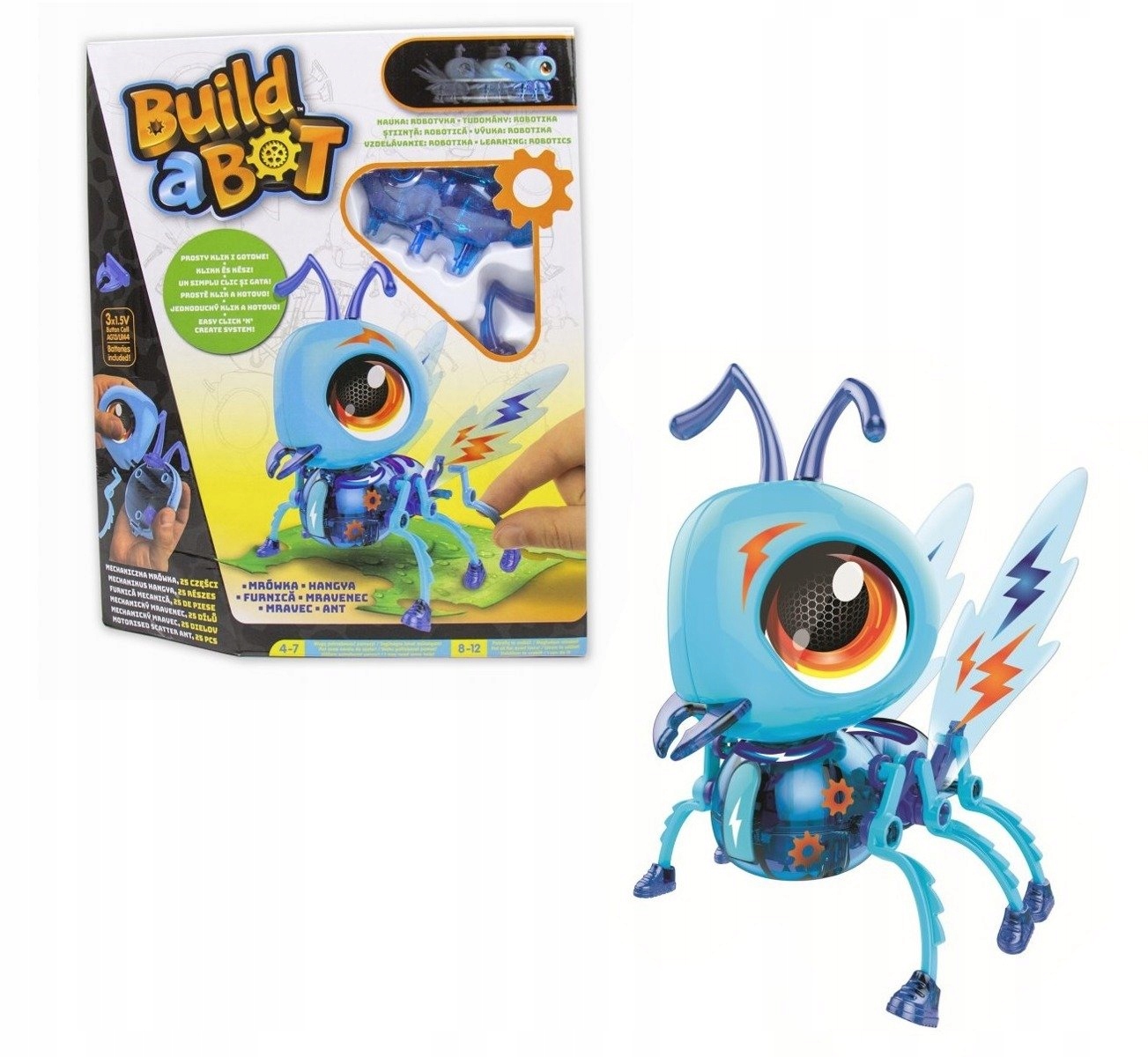 Mrówka interaktywna Build a Bot, Zbuduj Robota EAN (GTIN) 9314812170655