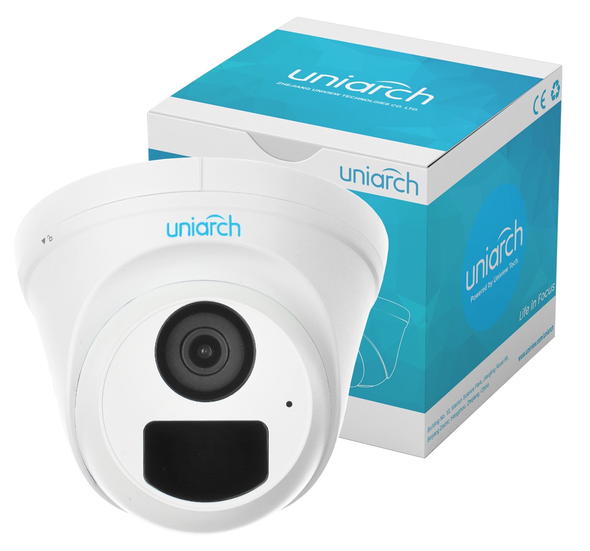 Zestaw do monitoringu Uniarch by Uniview 2Mpx-Kit-IPC-T122x4PoE Marka Inna