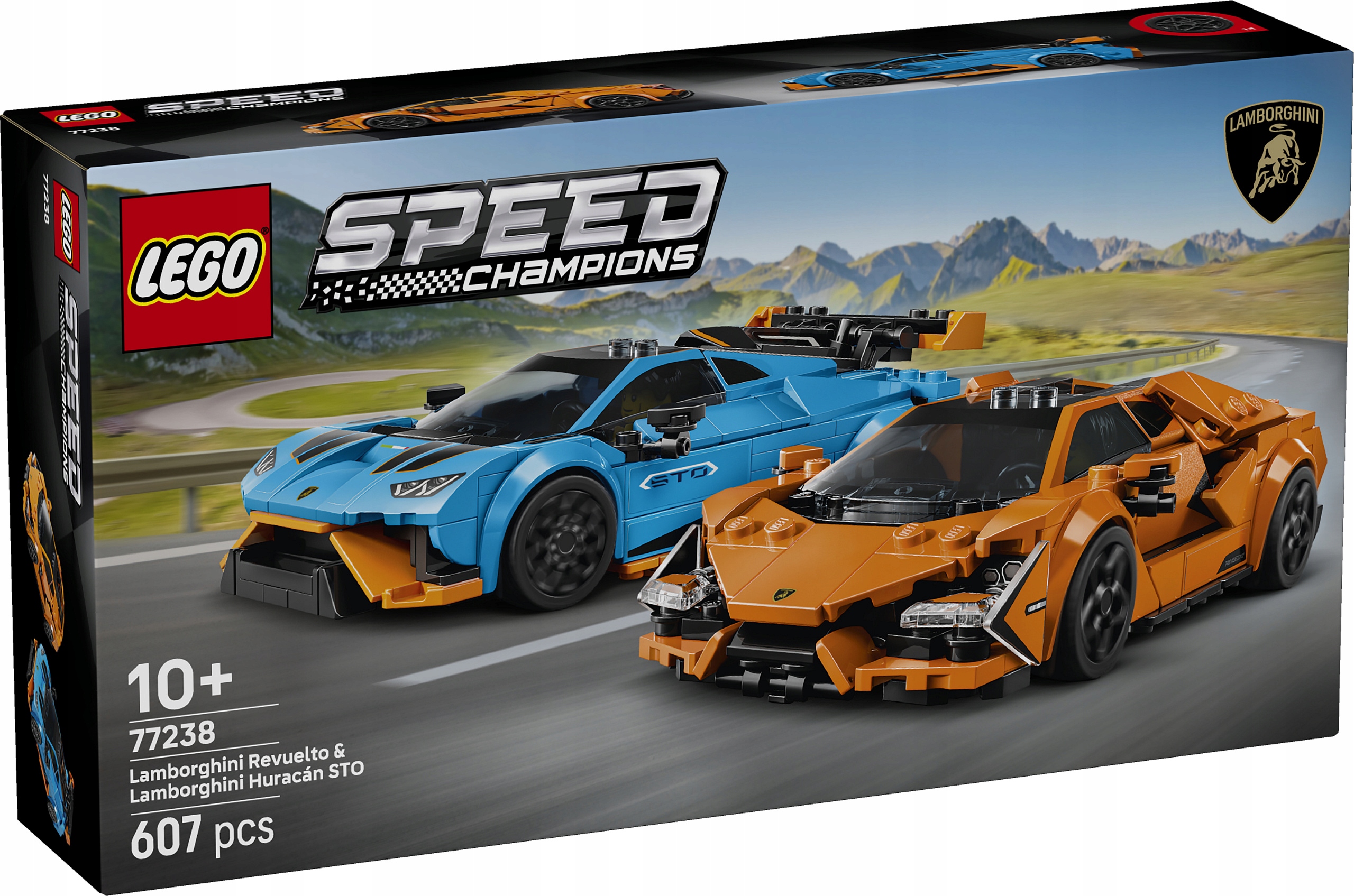Lego Speed Champions 77238 Lamborghini Revuelto a Huracán Sto