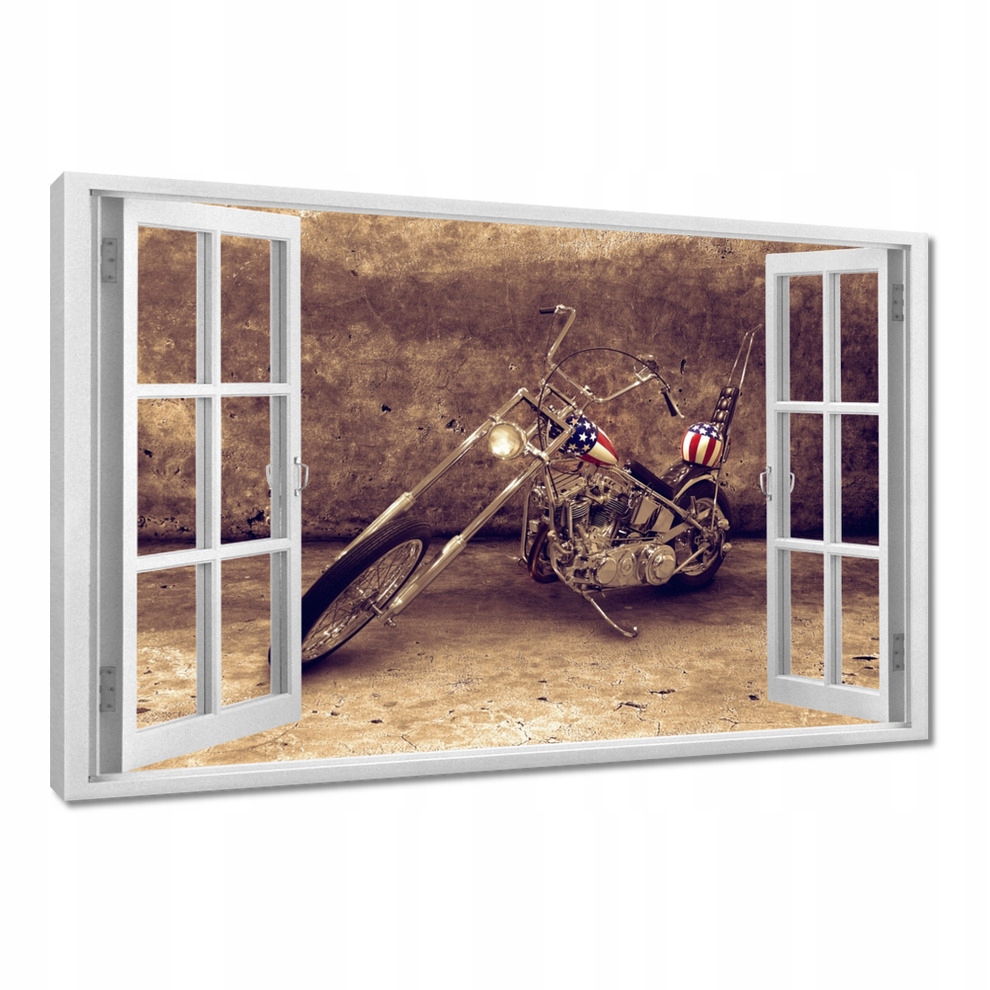 

Obrazy 60x40 Motocykl w kolorze sepii