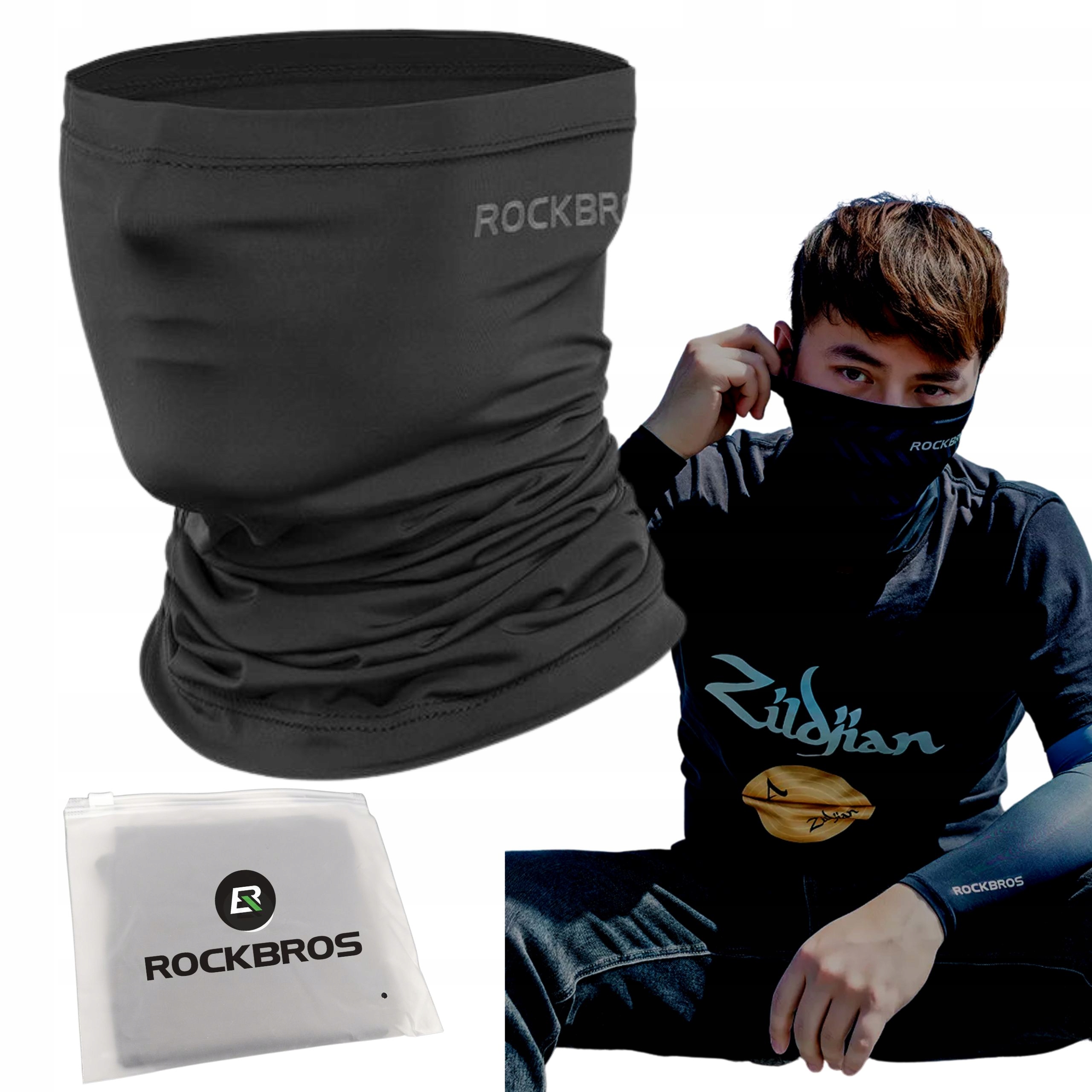 

Komin chusta Bandana do Biegania Rockbros twarz