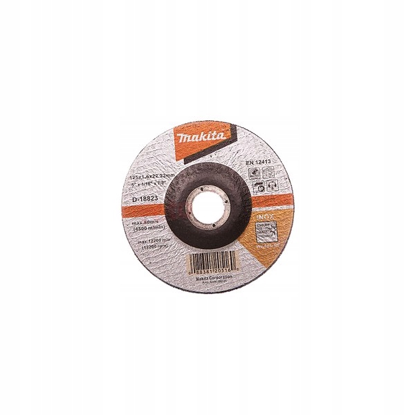 

Tarcza Tnąca Inox 125x1.6mm WA46S(WYPUKŁA) D-18823