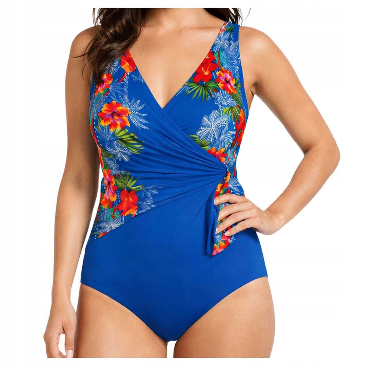 Self Jednodílné plavky Thailand 3 89 modré 2XL