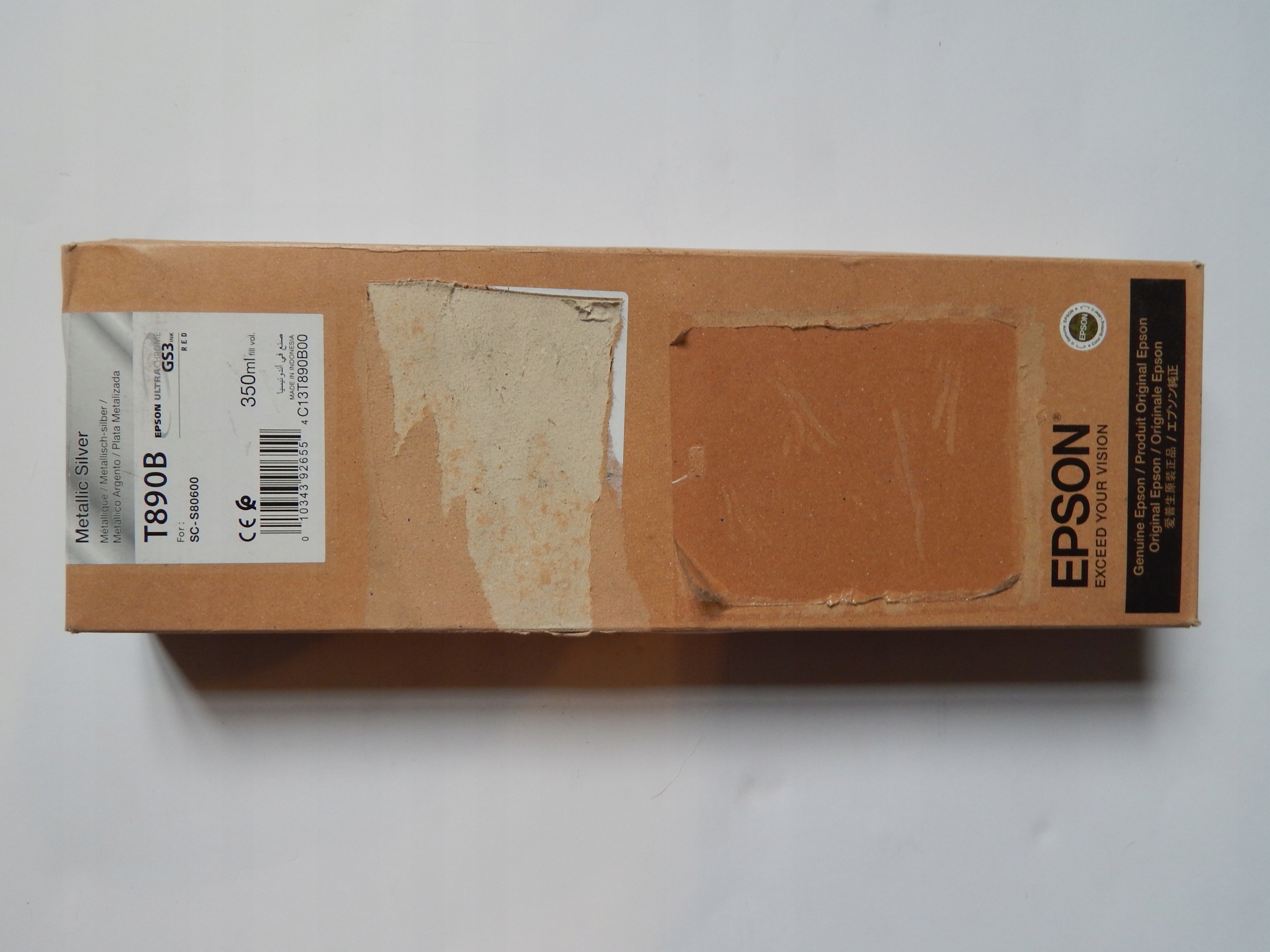 Tusz Epson T890B metallic silver, C13T890B00