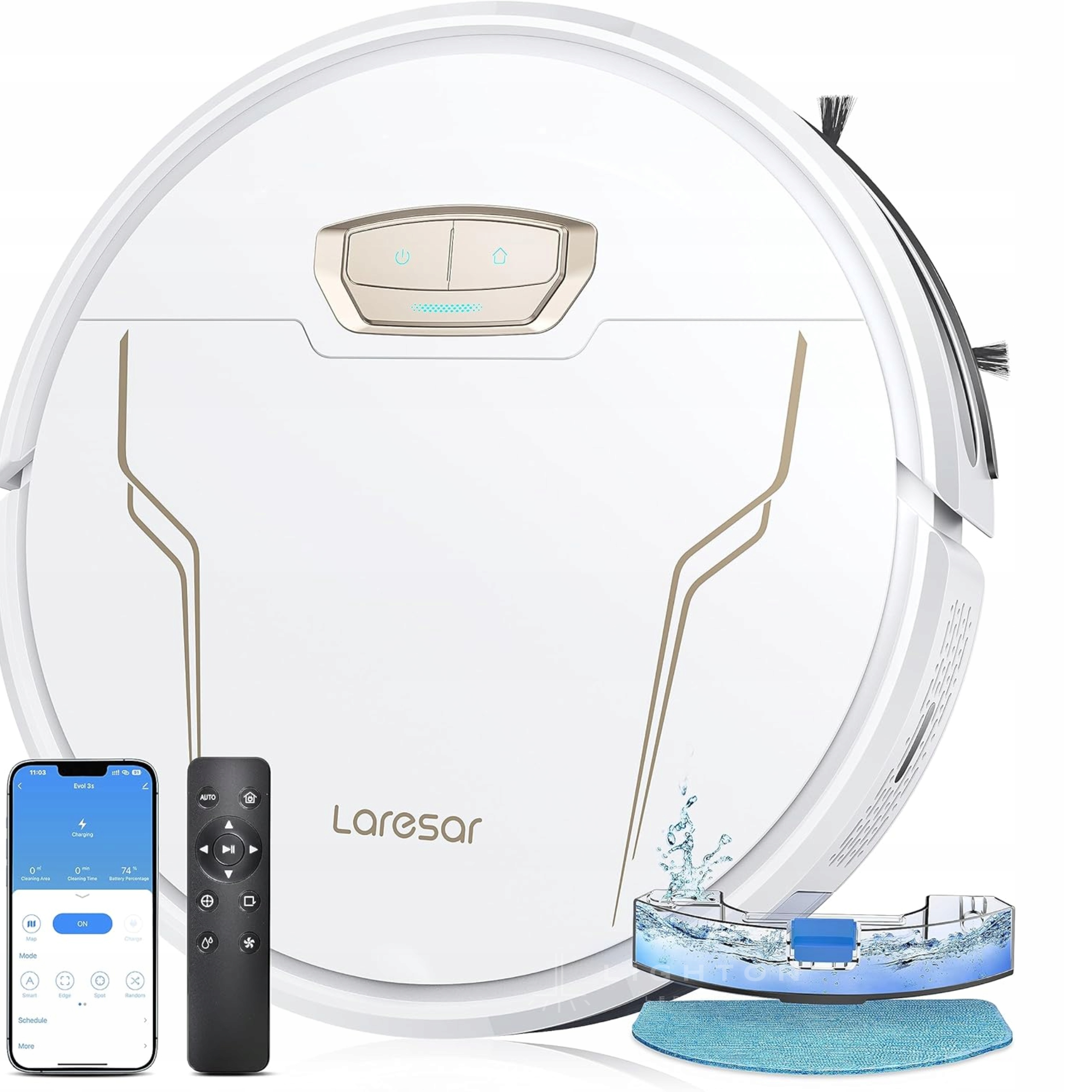 Model 2026 Robotický vysávač Laresar Evol 3S Funkcia vysávania mopovania