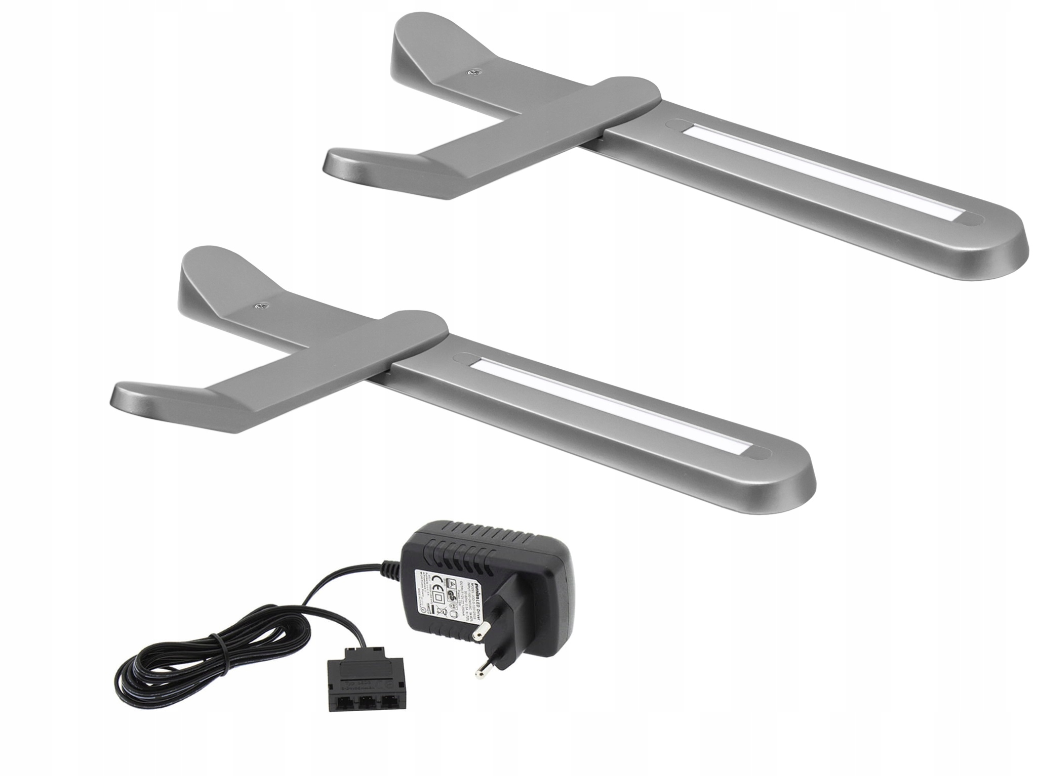 

2x Lampa nocna Led do łóżka czytania Peak zas.