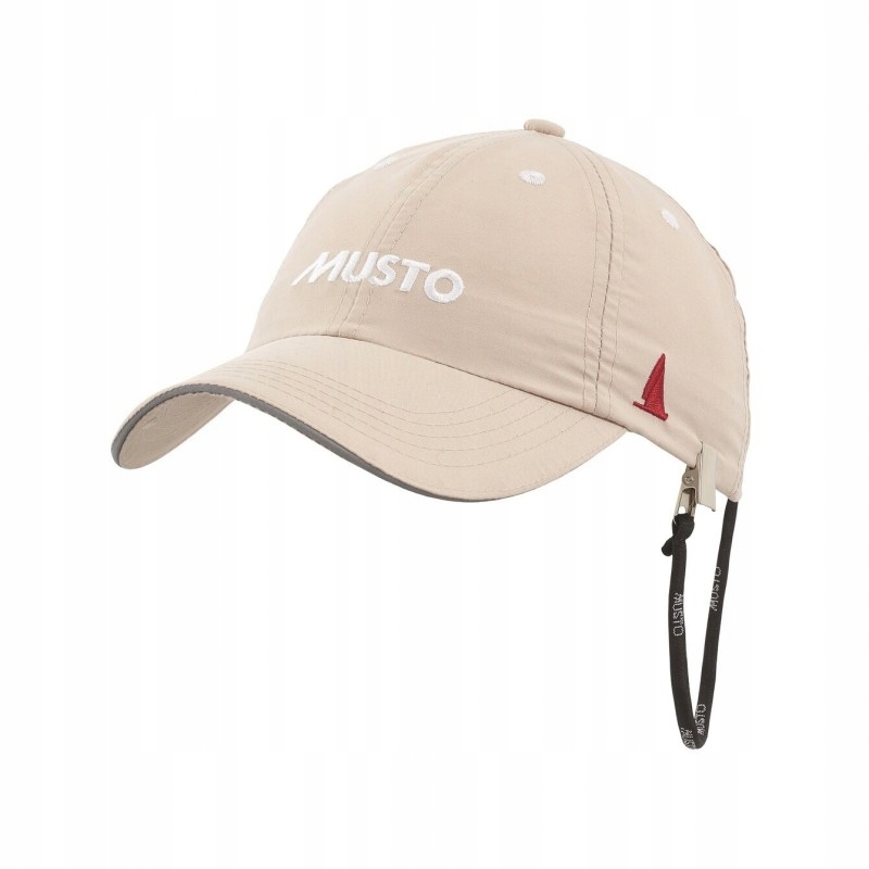 Czapka MUSTO ESSENTIAL FAST DRY CREW CAP STONE BEŻOWA