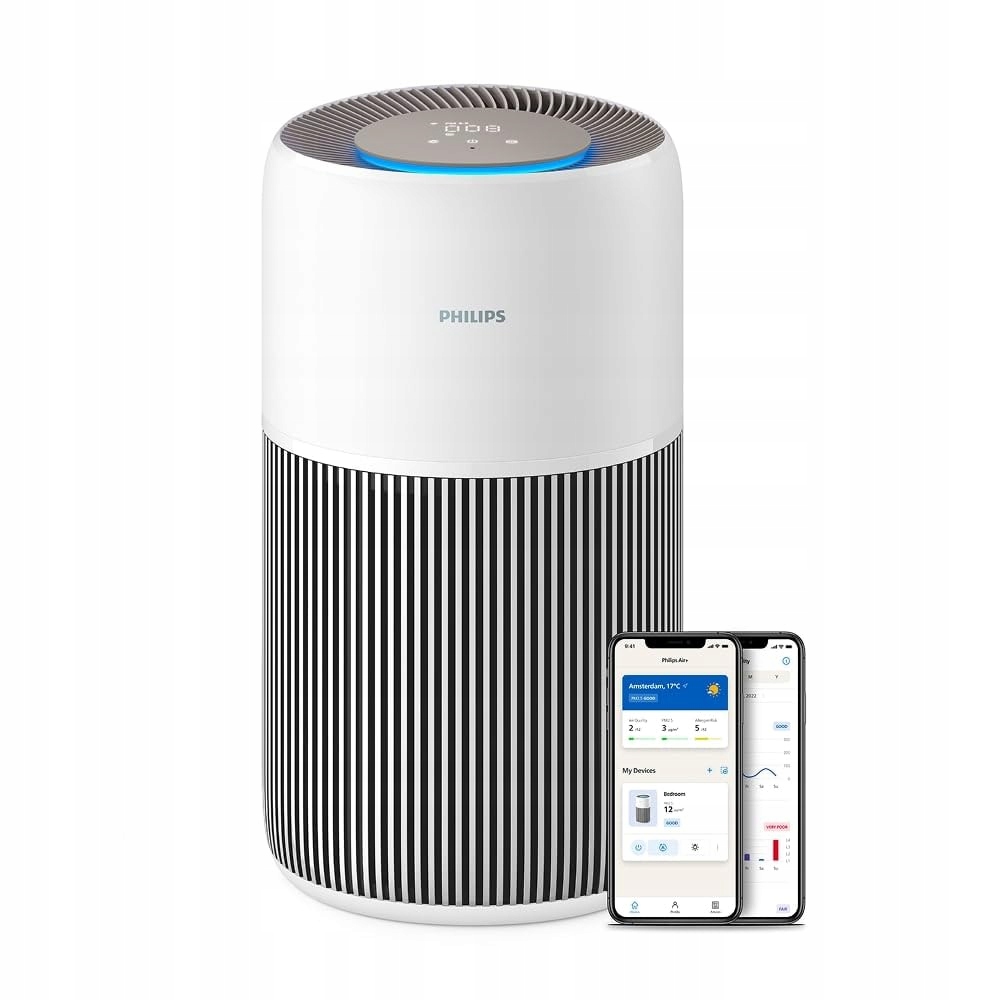Philips Čistička vzduchu série 2200, Hepa filtr, Cadr 400 m³/h